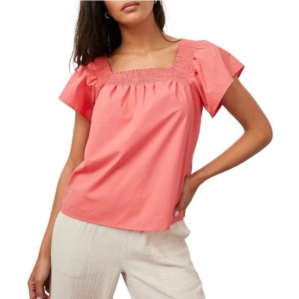 Rails Sonora Top in Spiced Coral